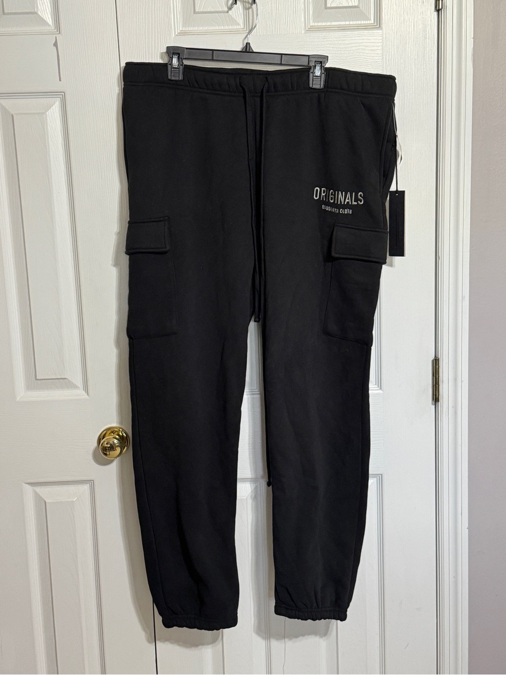 Originals Heavy Men's Black Cargo Jogger Sweatpant